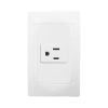 contacto sencillo de 127 v~60 hz 15 a/ color blanco.