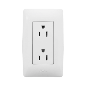 contacto dúplex de 127 v~60 hz 15 a / color blanco.