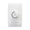 dimmer rotativo para lamparas incandescentes y/o halógeno 300w / 127 v~ 60 hz.