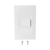apagador escalera sencillo de 127 v~60 hz 10 a/ color blanco.