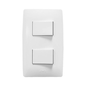 apagador doble de 127 v~60 hz 10 a/ color blanco.