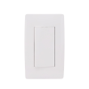 apagador escalera sencillo de 10 a/ 127 v ca ~ 60 hz / color blanco.