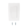 apagador escalera sencillo de 10 a/ 127 v ca ~ 60 hz / color blanco.
