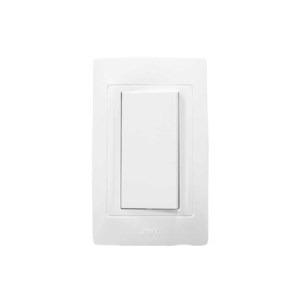 apagador escalera sencillo de 10 a/ 127 v ca ~ 60 hz / color blanco.