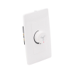 dimmer rotativo para ventilador / 300 w 127 v ca / color blanco.