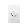 dimmer rotativo para ventilador / 300 w 127 v ca / color blanco.