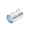 cople 1 1/2" (38mm) con tornillo pared delgada galvanizado etiqueta verde
