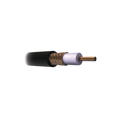 cable coaxial rg11/u, 305 mts, bobina de 305 mts color negro, awg 14 aislamiento espumado, blindaje de aluminio al 60%, aplicacion intemperie para video vigilancia cable coaxial rg11/u, 305 mts, bobina de 305 mts color negro, awg 14 aislamiento espumado, blindaje de aluminio al 60%, aplicacion intemperie para video vigilancia