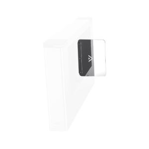 aleta de acrílico para formar carriles de 90 cms en torniquetes hikvision series ds k3b501 y ds k3b601