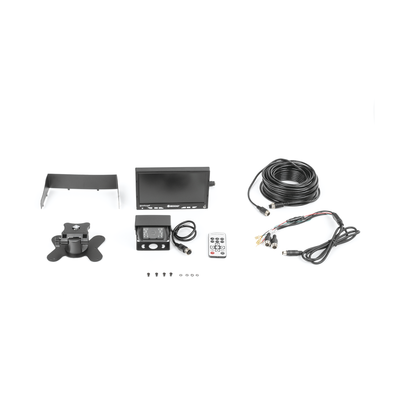 sistema profesional alámbrico de cámara de reversa y monitor para vehículos de trabajo y montacargas sistema profesional alámbrico de cámara de reversa y monitor para vehículos de trabajo y montacargas