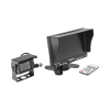 sistema profesional alámbrico de cámara de reversa y monitor para vehículos de trabajo y montacargas