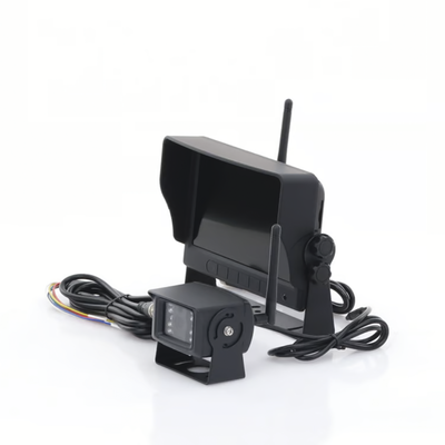 sistema profesional inalámbrico de cámara de reversa y monitor para vehículos de trabajo y montacargas sistema profesional inalámbrico de cámara de reversa y monitor para vehículos de trabajo y montacargas