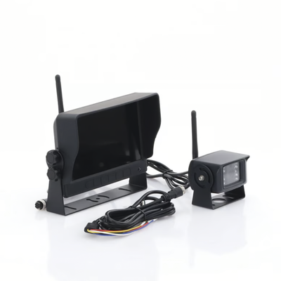 sistema profesional inalámbrico de cámara de reversa y monitor para vehículos de trabajo y montacargas sistema profesional inalámbrico de cámara de reversa y monitor para vehículos de trabajo y montacargas