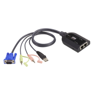 estación de consola por ip kvm vga | cat 5e/6