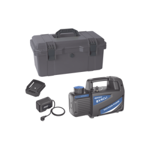 bomba de vacío inalámbrica kbv4 / 18v ion litio / vacío total 160 microns / caudal 4 cfm (114 l/min) / capacidad aceite 330 ml / portátil 4.5 kg / compatible aeg ridgid milwaukee / tiempo operación 45 60 min