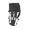pechera universal sin logo con soporte para radio y bolígrafo más bolsa con cinta adherente para su seguridad.