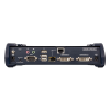 receptor kvm ip | dual display usb | baja latencia | 1920 x 1200 60hz | rs232