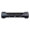 receptor kvm ip | dual display usb | baja latencia | 1920 x 1200 60hz | rs232