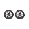 par de altavoces fabricado en grado marinos en color negro de 6.5" de 100 w de entrada máxima