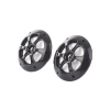par de altavoces fabricado en grado marinos en color negro de 6.5" de 100 w de entrada máxima