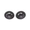 par de altavoces fabricado en grado marinos en color negro de 6.5" de 100 w de entrada máxima