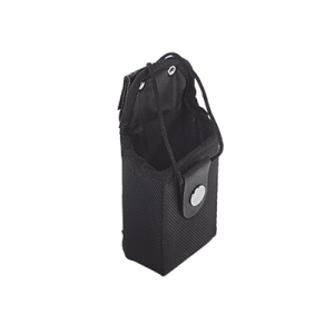 funda reforzada de nylon para cinturón con correa y broche frontal, estandar en mayoría de radios ic, tk, nx, etc.