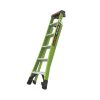 escalera de tijera 3 en 1 de 1.8 metros, fibra de vidrio (sku13906 001). hecha en e.u.a. (versión 2.0)