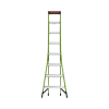 escalera de tijera 3 en 1 de 2.44 metros, fibra de vidrio (sku13908 001). hecha en e.u.a. (versión 2.0)