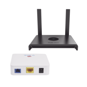 kit 1 onu bridge v sol, dual gpon/epon con router home wi fi ideal para distribuciones wisp de mayor cobertura wi fi en hogares y oficinas