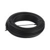 kit de 2 rollos de 25 metros de cable fotovoltaico de cobre, rojo y negro, calibre 10 awg (6mm²), tipo pv, 1000/2000 v y 120°c.
