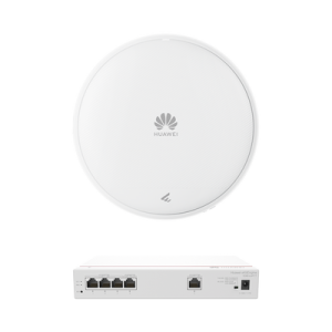 kit de router multi servicio / 1 puerto 10/100/1000 mbps(wan) / 4 puertos 10/100/1000 mbps(lan) poe / 50w + punto de acceso wi fi 7 / 3.57 gbps / mu mimo 2x2 (2.4gh y 5ghz) / smart antenna más cobertura / instalación en techo y pared