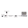 kit de transceptores de video de largo alcance / 320 metros / resolución 720p y 1080p / cat 5e/6 / compatible con cámaras hd tvi/cvi/ahd/cvbs / alimente solo el receptor / protección interconstruida contra sobretensión.