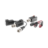 kit de transceptores de video de largo alcance / 320 metros / resolución 720p y 1080p / cat 5e/6 / compatible con cámaras hd tvi/cvi/ahd/cvbs / alimente solo el receptor / protección interconstruida contra sobretensión.