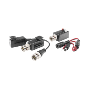 kit de transceptores de video de largo alcance / 320 metros / resolución 720p y 1080p / cat 5e/6 / compatible con cámaras hd tvi/cvi/ahd/cvbs / alimente solo el receptor / protección interconstruida contra sobretensión.