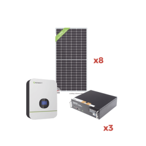 kit de energia solar para minisplit 110vca max.1400w