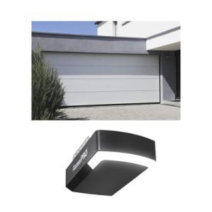 kit completo puerta d/ garage 8x9 pies / lisa linea central / color blanco / insulada / incluye motor fs1000apprt / 1/2hp / fuerte/silencioso/luz led/motor dc .
