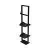 kit de rack estándar 19", 45 ur con 2 charolas y pdu (8 tomas). ideal para ups y servidores tipo torre.