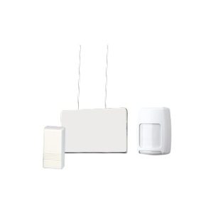 kit de receptor y sensores inalámbricos magnético y de movimiento / batería de larga duración 3 5 años