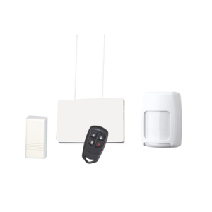 kit de receptor y sensores inalámbricos para panel vista. magnéticos y de movimiento mas control remoto