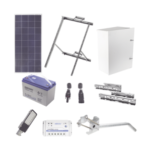 kit de energía solar para alumbrado de 30 w