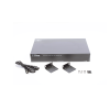 (solo receptor) transceptor activo de 16 canales / video+poder en un solo cable utp / 150 metros en 4k, 200 metros en 5 mp/ envía 36 vcc y recibe 12 vcc / todo incluido para rack / hd tvi/cvi/ahd/cvbs / sin ruido / instalaciÓn limpia.