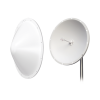 kit de antena y radomo, ganancia de 28 dbi, rango de frecuencia extendida (4.9 a 6.5 ghz), conectores n macho, incluye jumper, distancia de hasta 15 km