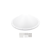 kit de antena y radomo, ganancia de 28 dbi, rango de frecuencia extendida (4.9 a 6.5 ghz), conectores sma macho inverso, incluye jumper, distancia de hasta 15 km