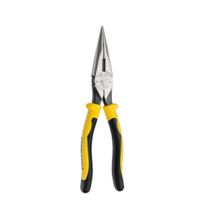 pinzas de punta cónica con corte lateral de 8 pulgadas. con tope para máximo agarre.