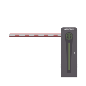 barrera vehicular con brazo iluminado led 4 mts incluido / izquierda / alto desempeño / brushless / semáforo rojo verde en gabinete / incluye 2 controles remotos