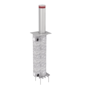 kit de 2 bolardos came ozak tbd hidráulicos / ideales para accesos vehiculares residenciales