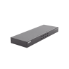switch para monitor kvm de 8 puertos vga, permite el acceso y controla hasta 8 computadoras desde una sola consola (teclado, ratón y monitor).