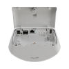 (mantbox ax 15s) punto de acceso sectorial de 120°/ wifi 6 doble banda 2.4ghz y 5ghz/antena integrada 15 dbi/con 1 puerto ethernet poe in + 1 puerto sfp 2.5gbps