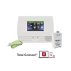 panel de alarma inalambrico autocontenido con pantalla touch l5210, integrable a casa inteligente usando servicio de total connect