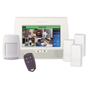 panel de alarma inalambrico autocontenido con pantalla touch l7000